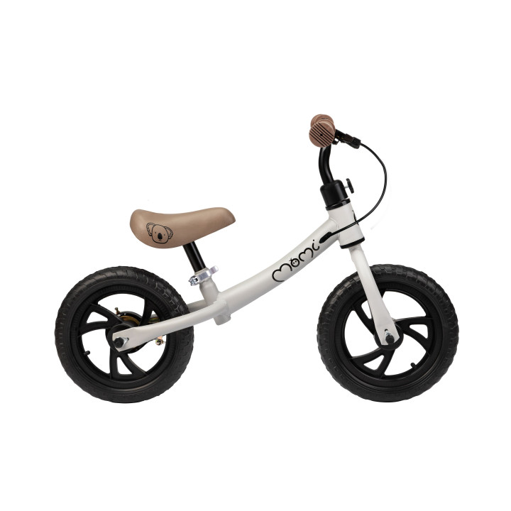 Odrážedlo MoMi BREKI s brzdou šedé