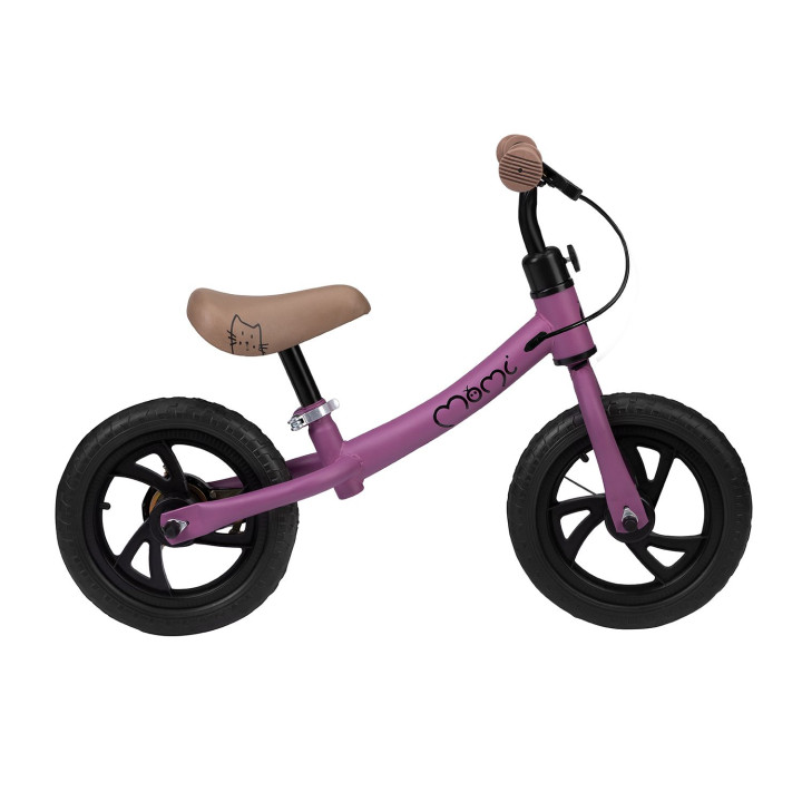 Odrážedlo MoMi BREKI s brzdou fialové
