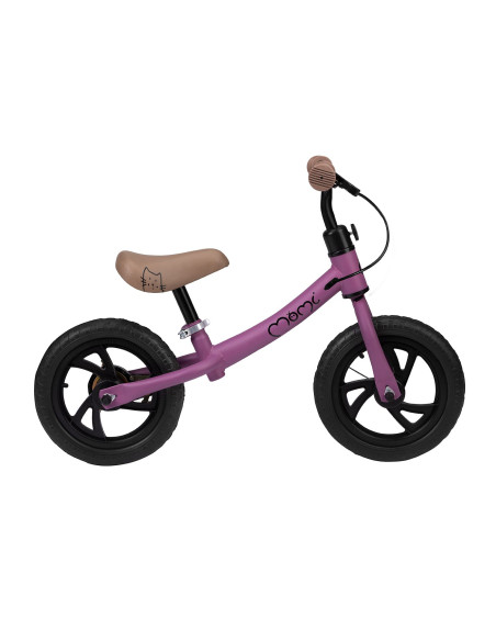 Odrážedlo MoMi BREKI s brzdou fialové