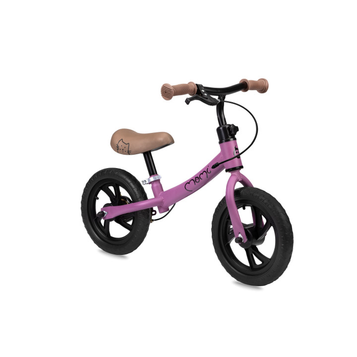 Odrážedlo MoMi BREKI s brzdou fialové