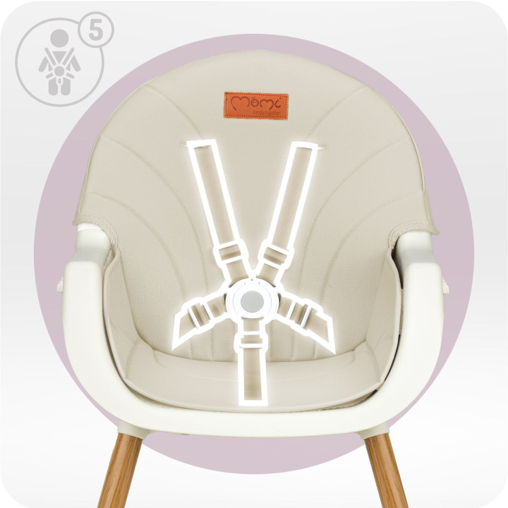 copy of Jídelní židlička MoMi REKI béžová