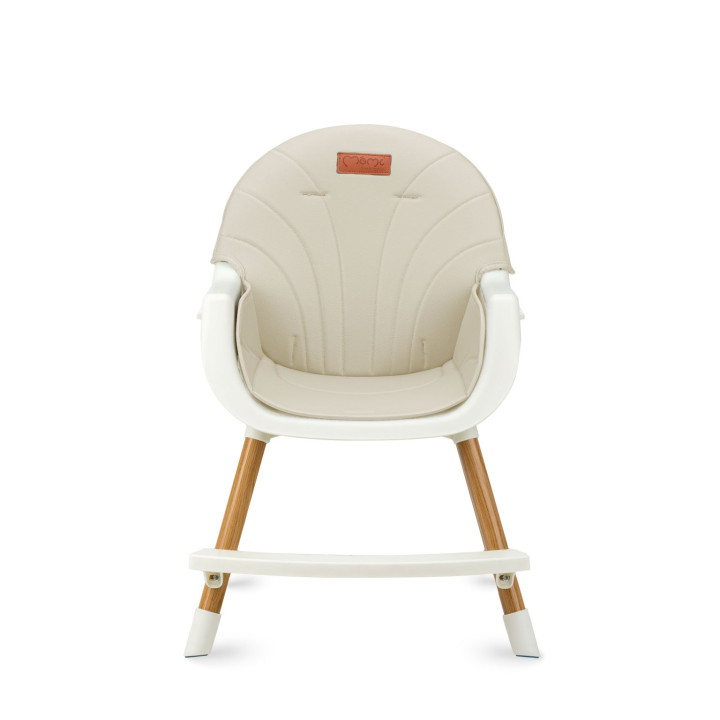 Jídelní židlička MoMi REKI béžová