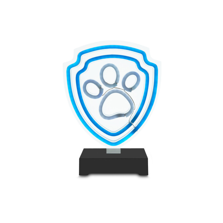 Dekorativní LED neon na stojanu Tlapková patrola - Tlapka