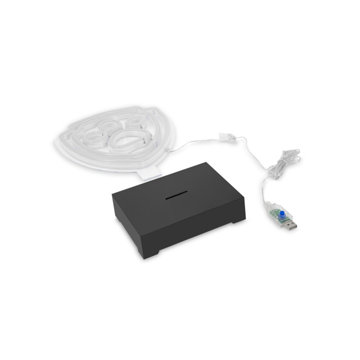 Dekorativní LED neon na stojanu Tlapková patrola - Tlapka