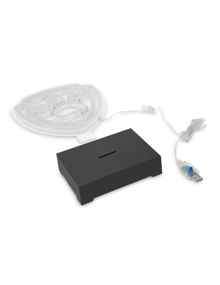 Dekorativní LED neon na stojanu Tlapková patrola - Tlapka