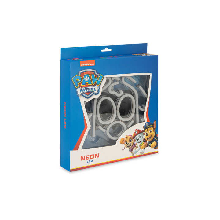 Dekorativní LED neon na stojanu Tlapková patrola - Skye