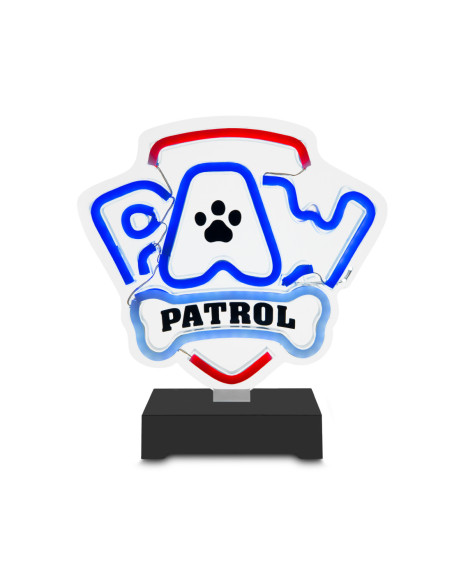 Dekorativní LED neon na stojanu Tlapková patrola - Logo