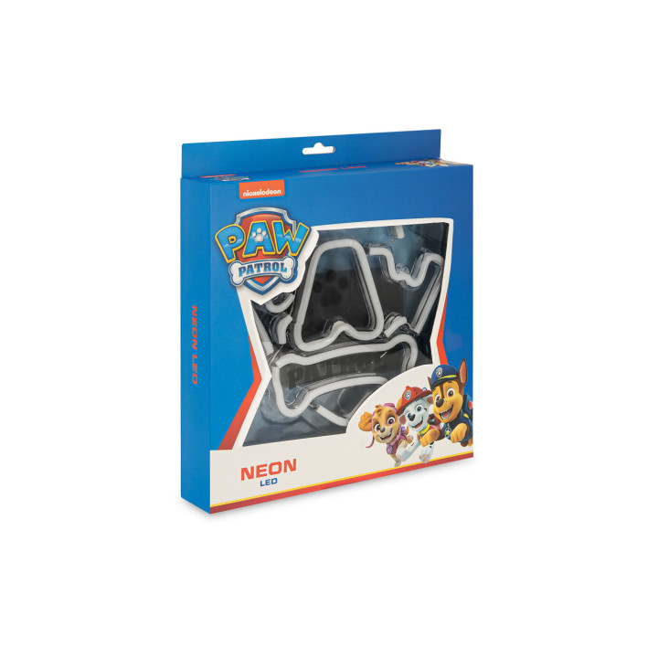 Dekorativní LED neon na stojanu Tlapková patrola - Logo