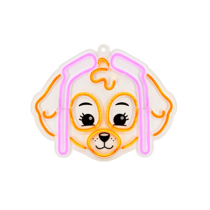 Dekorativní LED neon Tlapková patrola - Skye