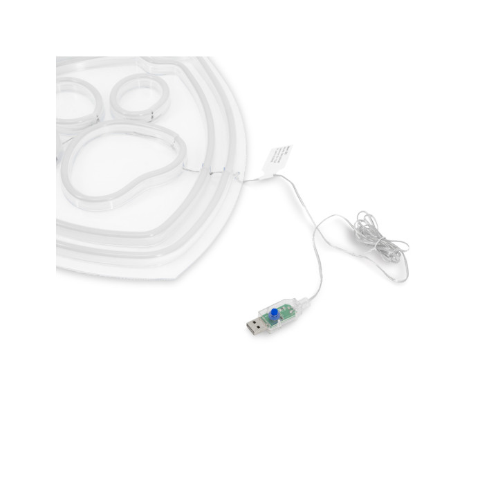 Dekorativní LED neon Tlapková patrola - Tlapka