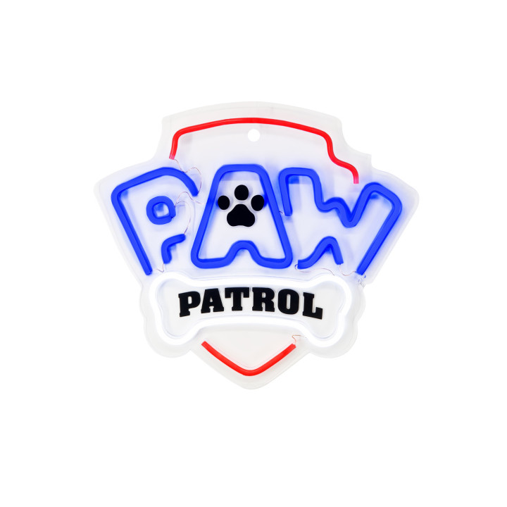 Dekorativní LED neon Tlapková patrola - Logo