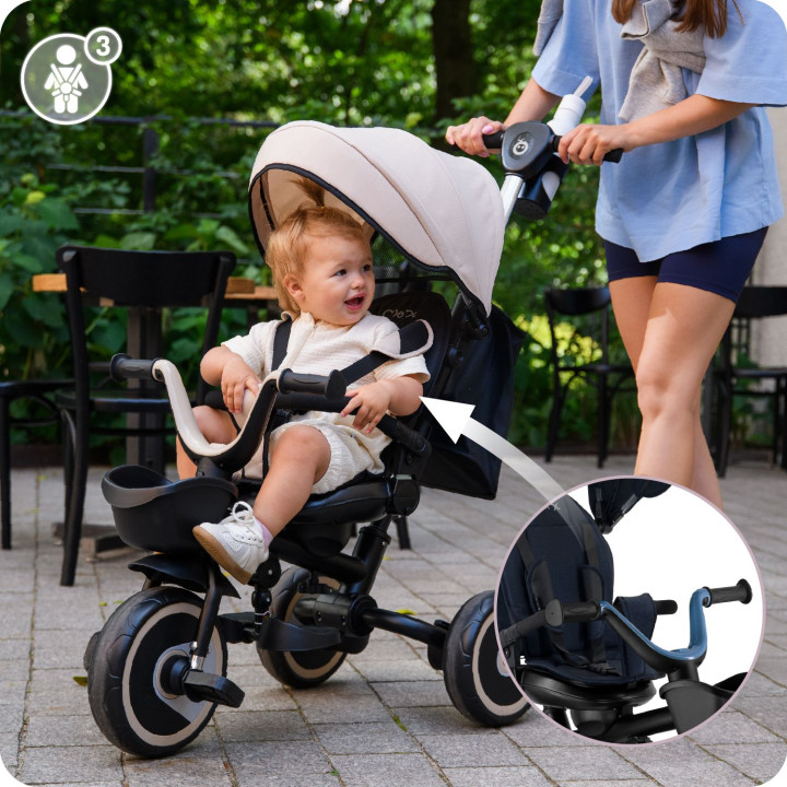 Tříkolka MoMi IVI modrá