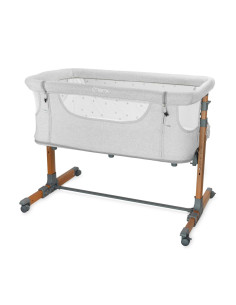 Postýlka MoMi SMART BED 4v1 světle šedá