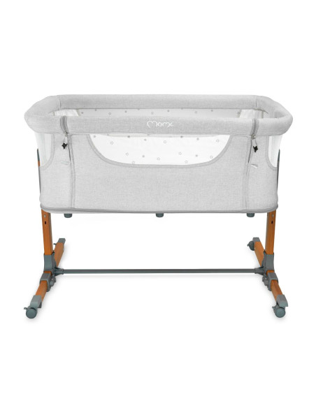 Postýlka MoMi SMART BED 4v1 světle šedá